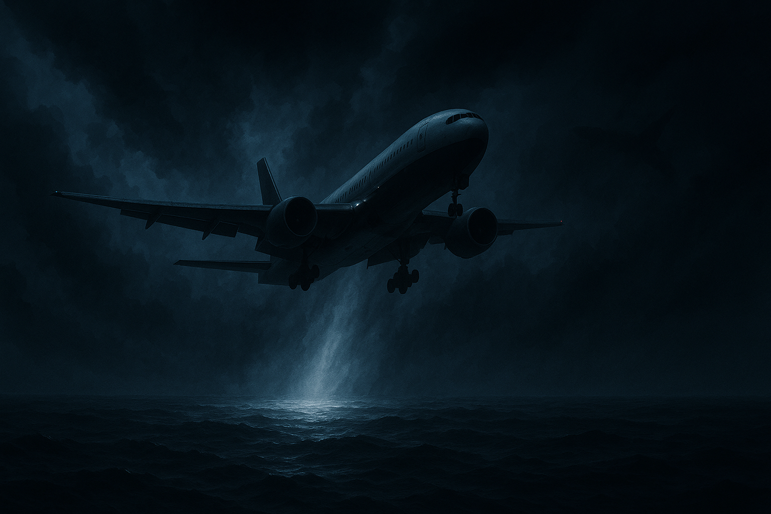 Ticho nad oceánem: Stroj, který se rozplynul ve tmě