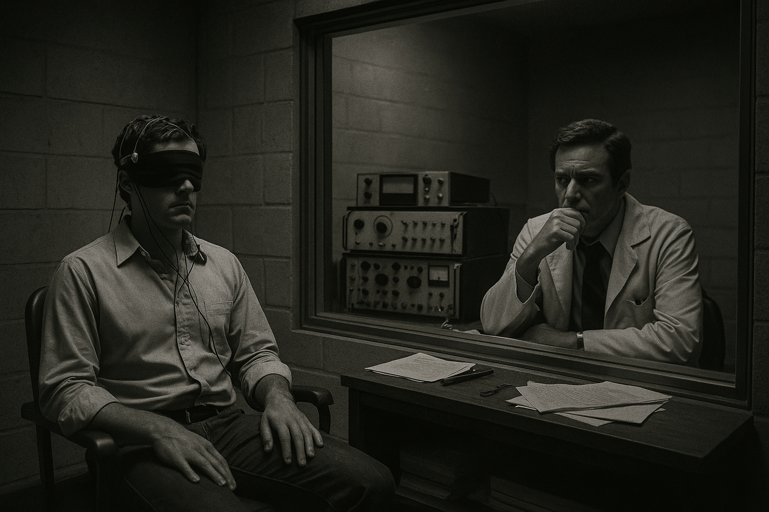 Lidský signál: Pohřbený experiment s vědomím. Odtajněná páska z Nevady odhaluje děsivou pravdu.